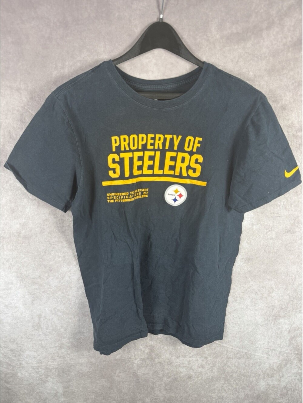 Nike Pittsburgh Steelers T-Shirt Men’s M Black NFL Football